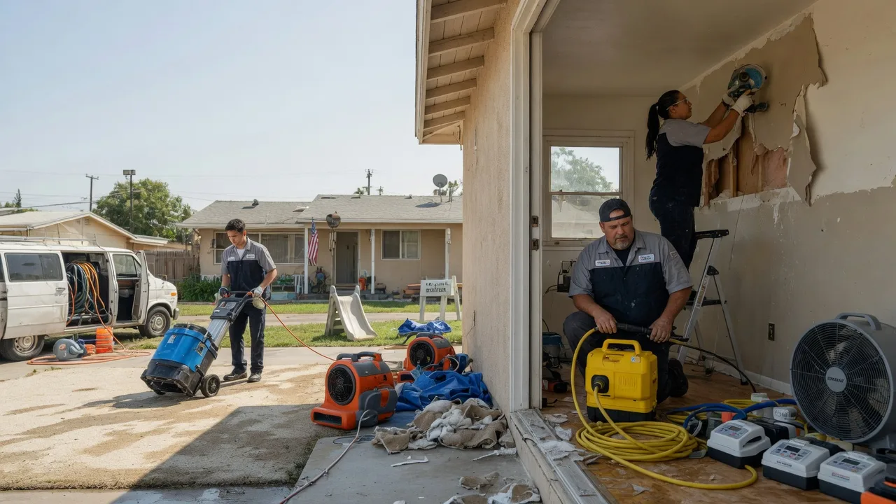 Water Damage Restoration in Headrick, OK near me